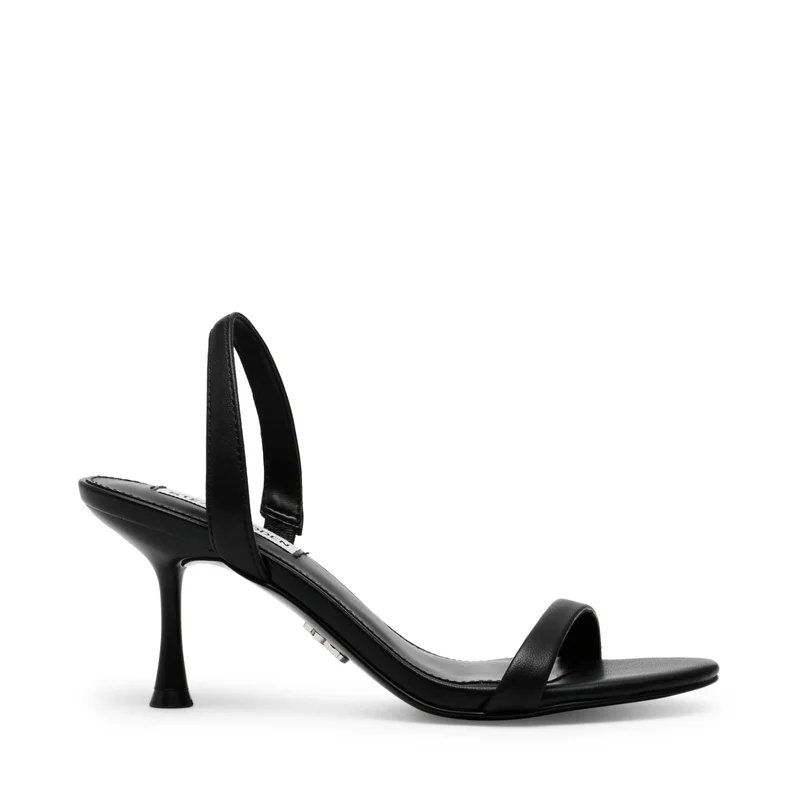 STEVE MADDEN Steve madden elma black leather women's sandals
